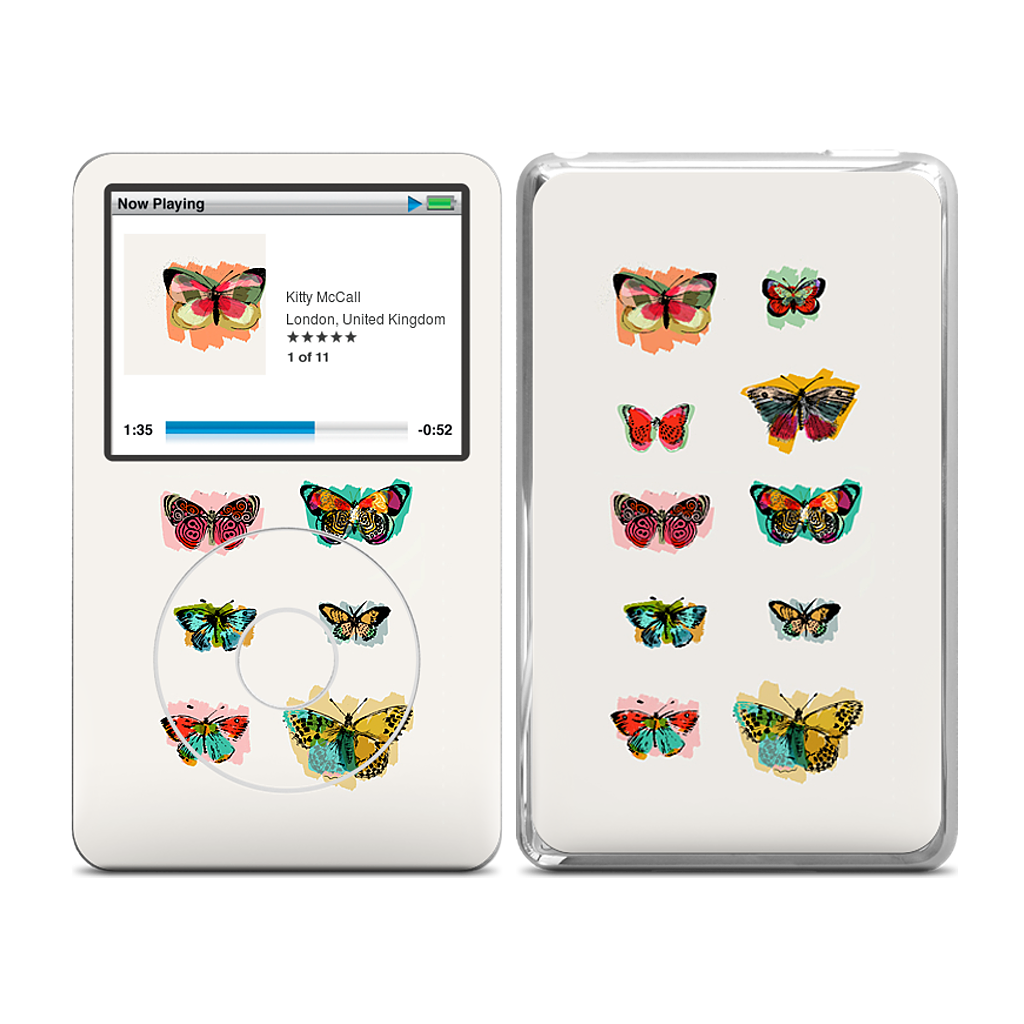 Papillons iPod Skin