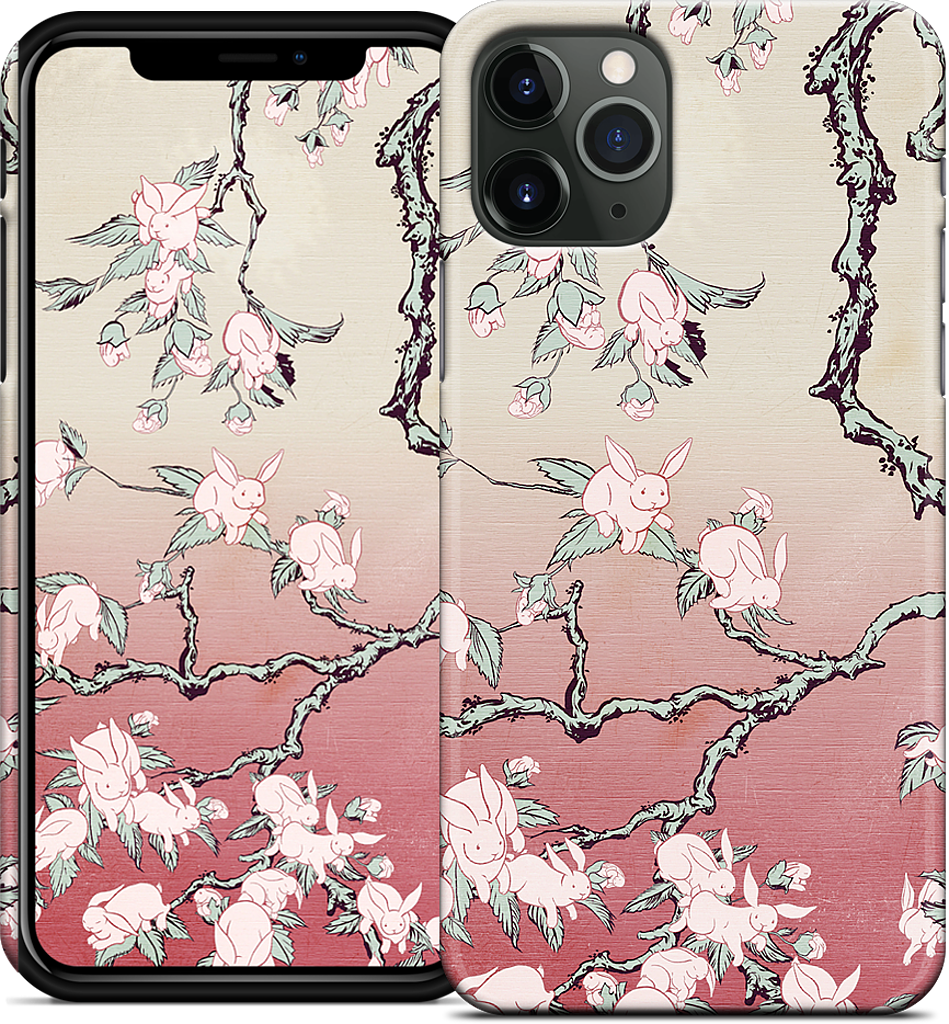 Bunny Blossom iPhone Case