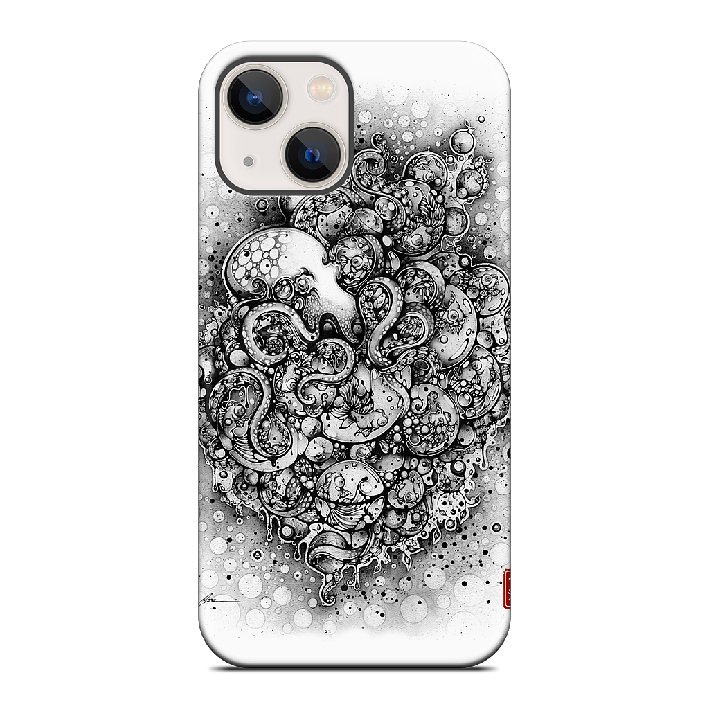 A Curious Embrace iPhone Case
