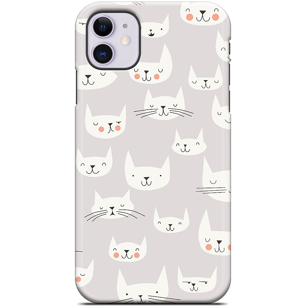 Cat Faces iPhone Case