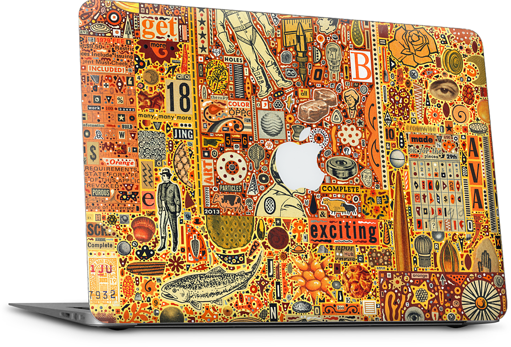 The Golding Time Master MacBook Skin