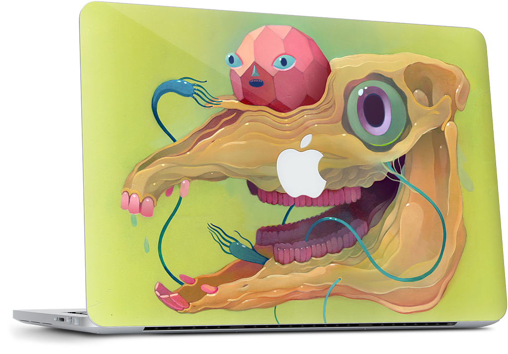 Horse Skull MacBook Skin