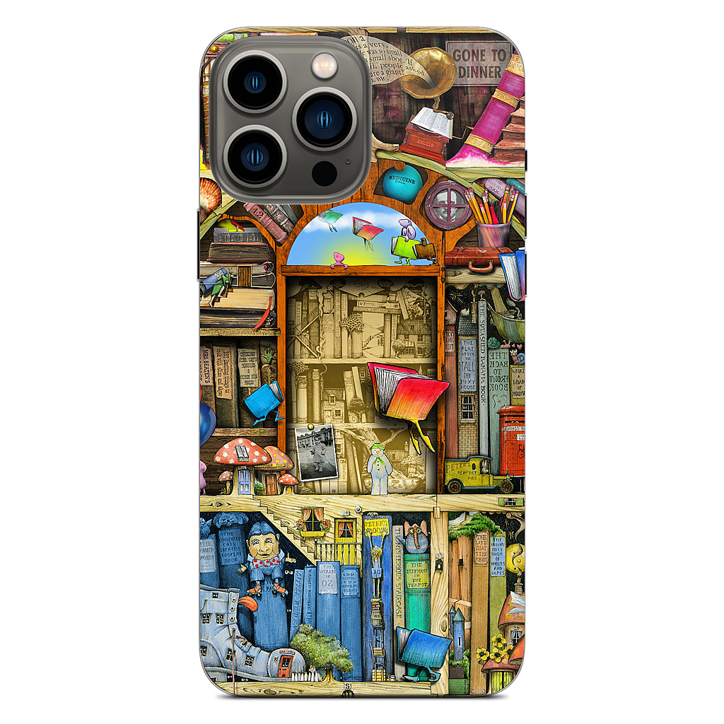 Bookshelf 2b iPhone Skin