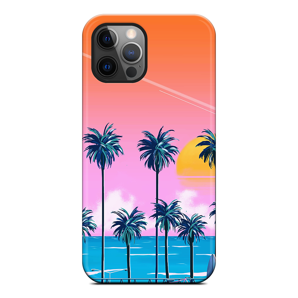 Sunset Lovers iPhone Case