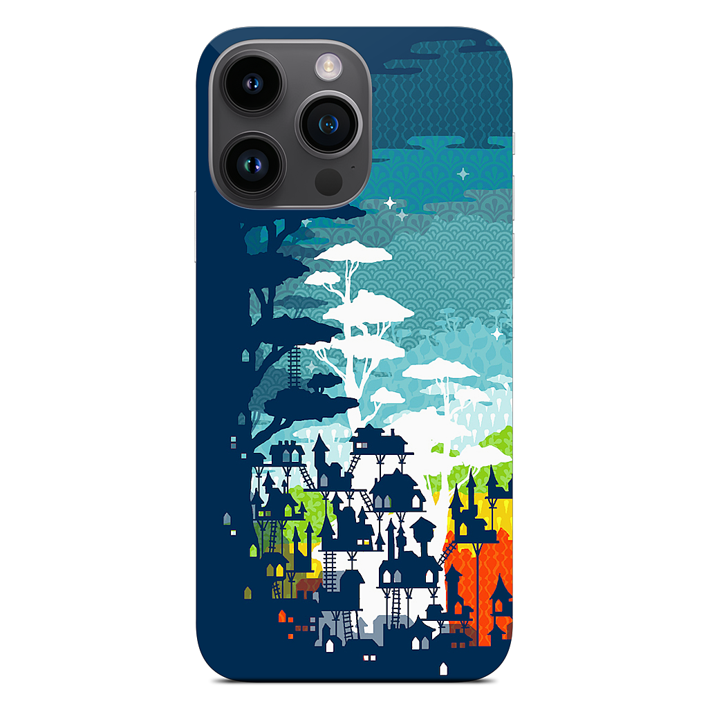 Rainforest City iPhone Skin