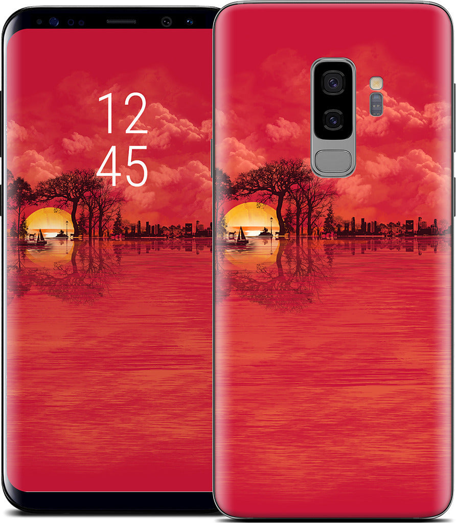 Musical Sunset Samsung Skin