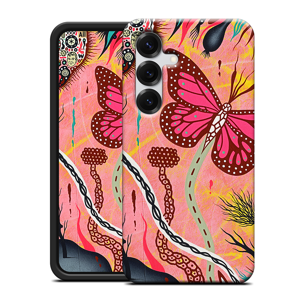 The Pink Opaque Samsung Case