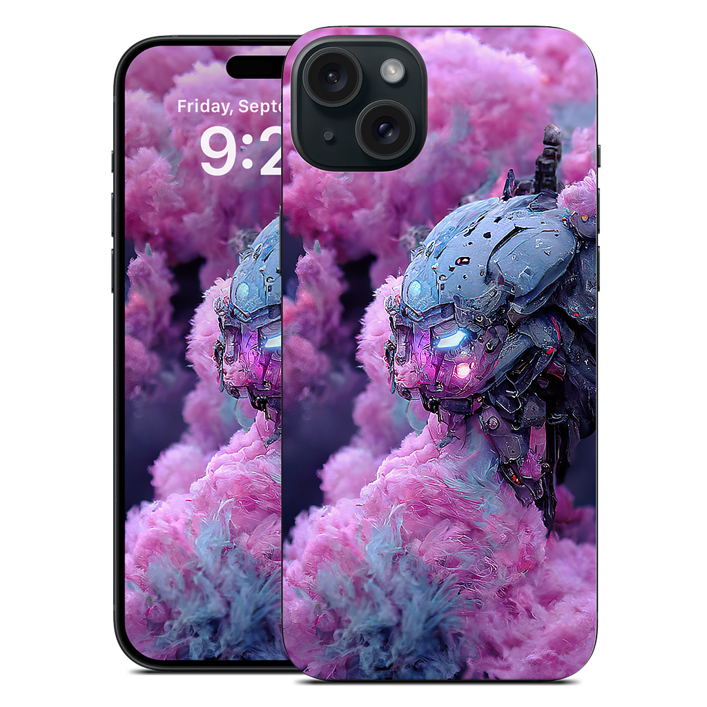 Cotton Candy Mechs iPhone Skin