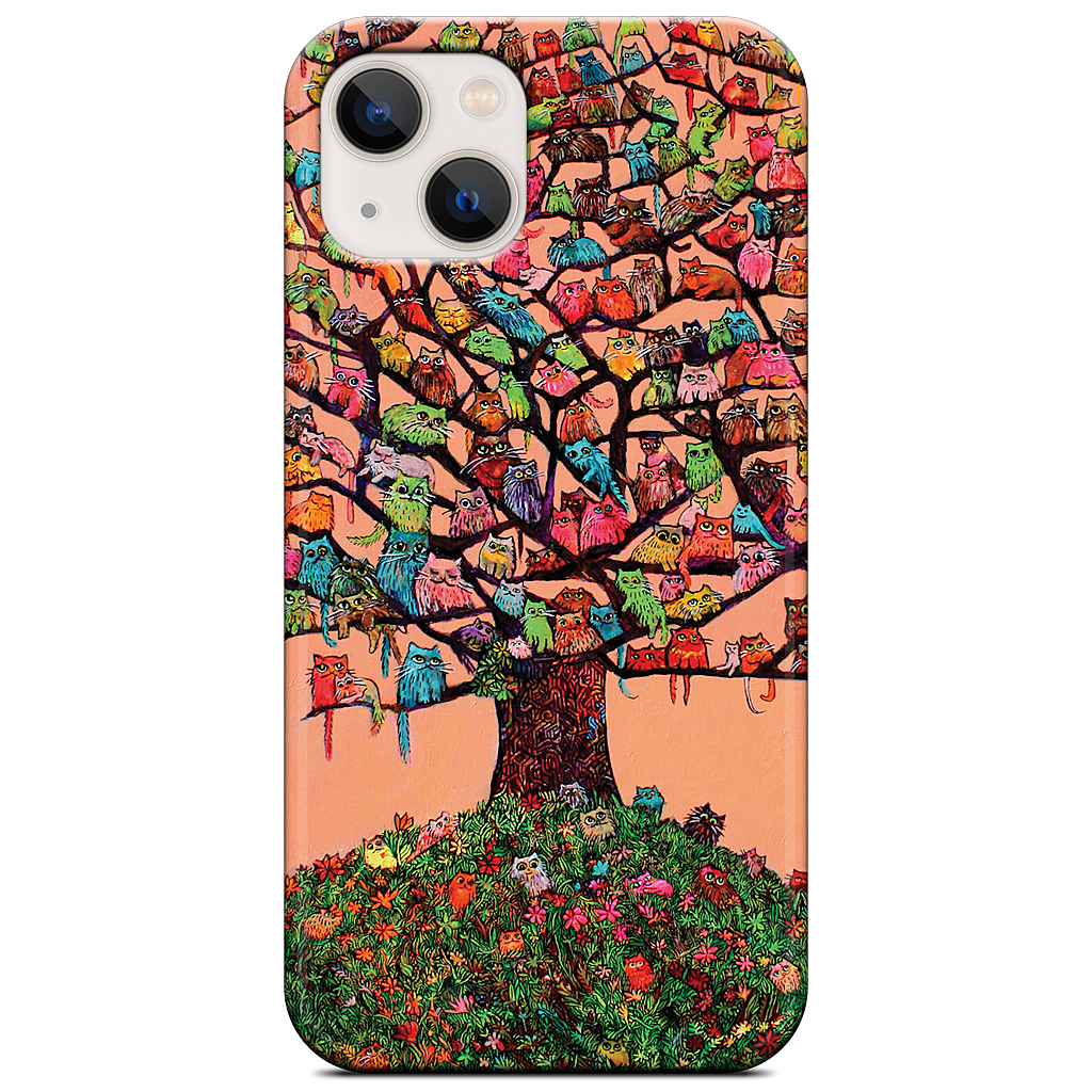 "Meau Tree" iPhone Case