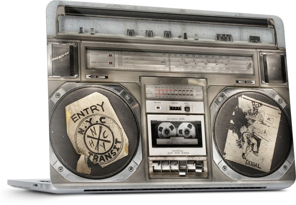 Boombox II MacBook Skin