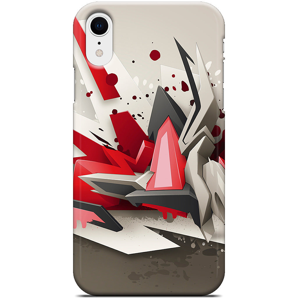 Red Metal iPhone Case