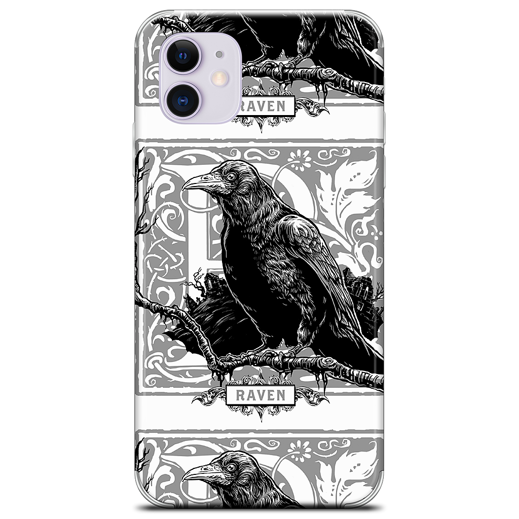 R Is For Raven iPhone Skin