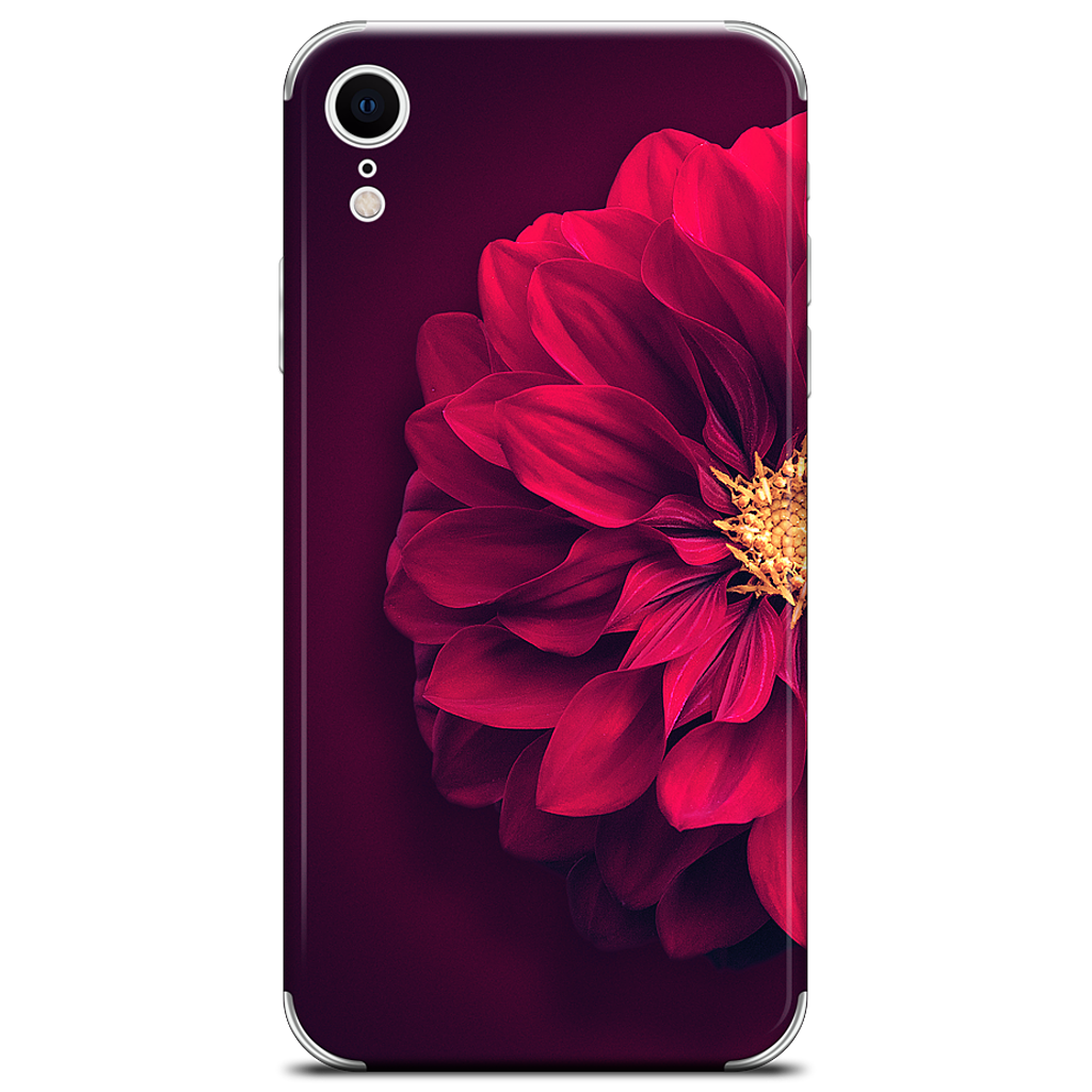 Red Bloom iPhone Skin