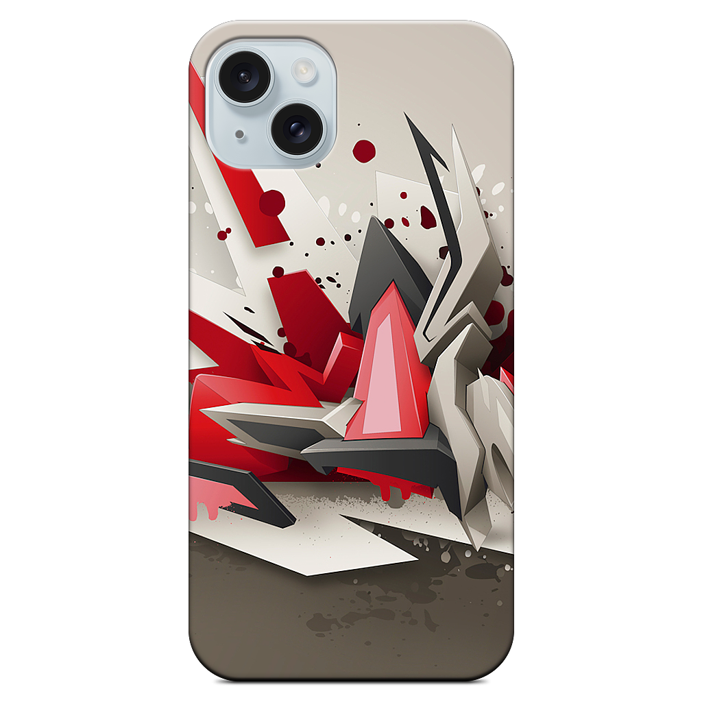 Red Metal iPhone Case
