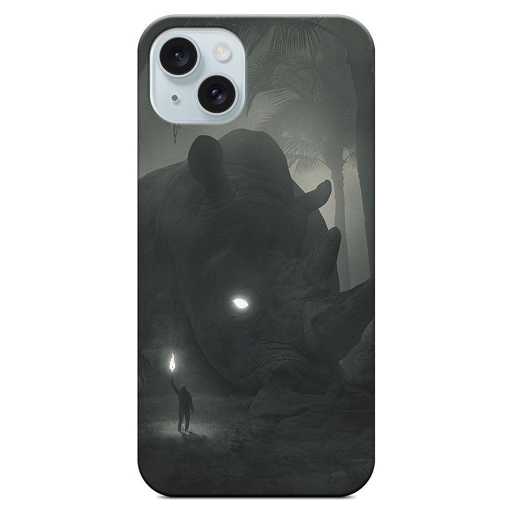 Face of Fear iPhone Case