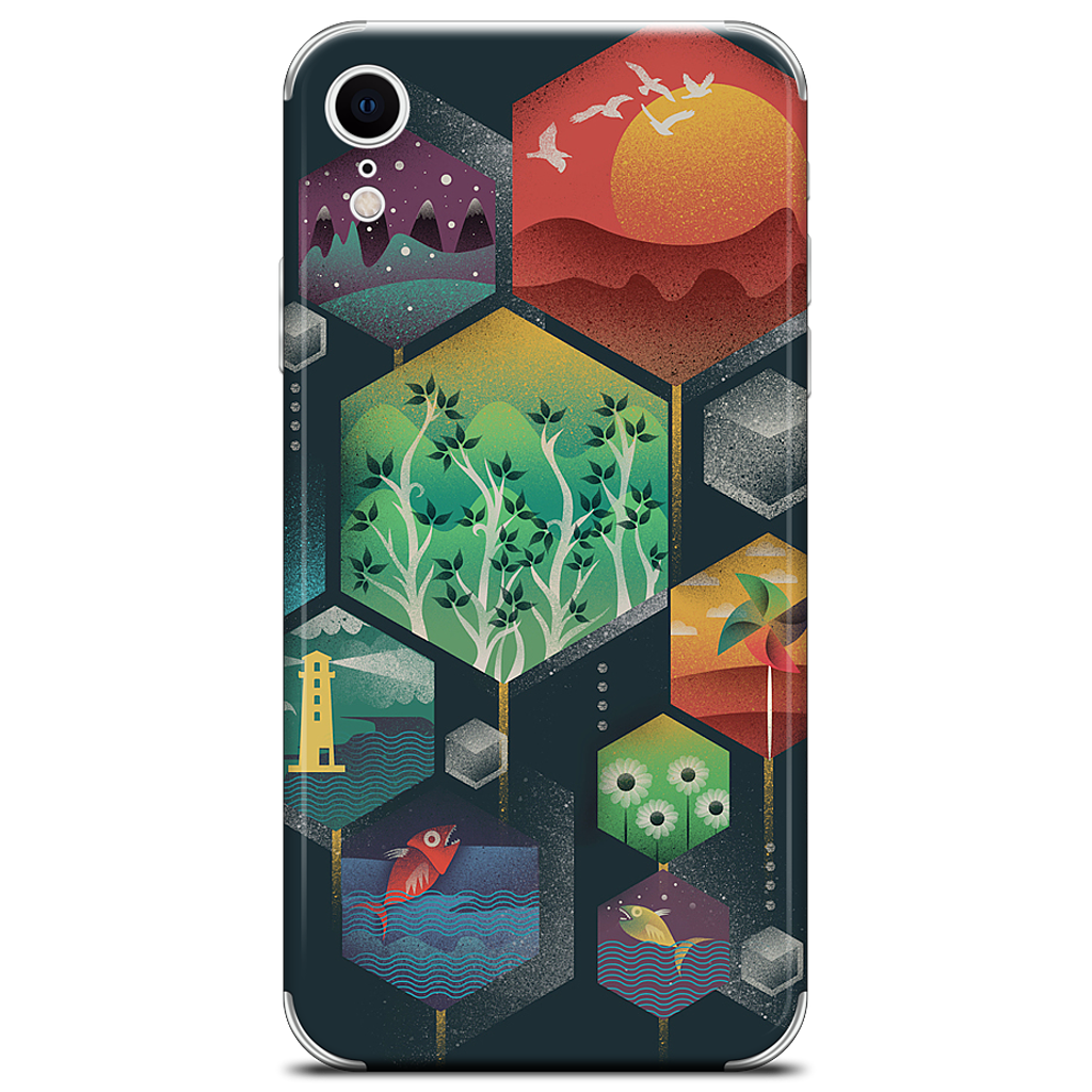 Geometrical Wonders iPhone Skin