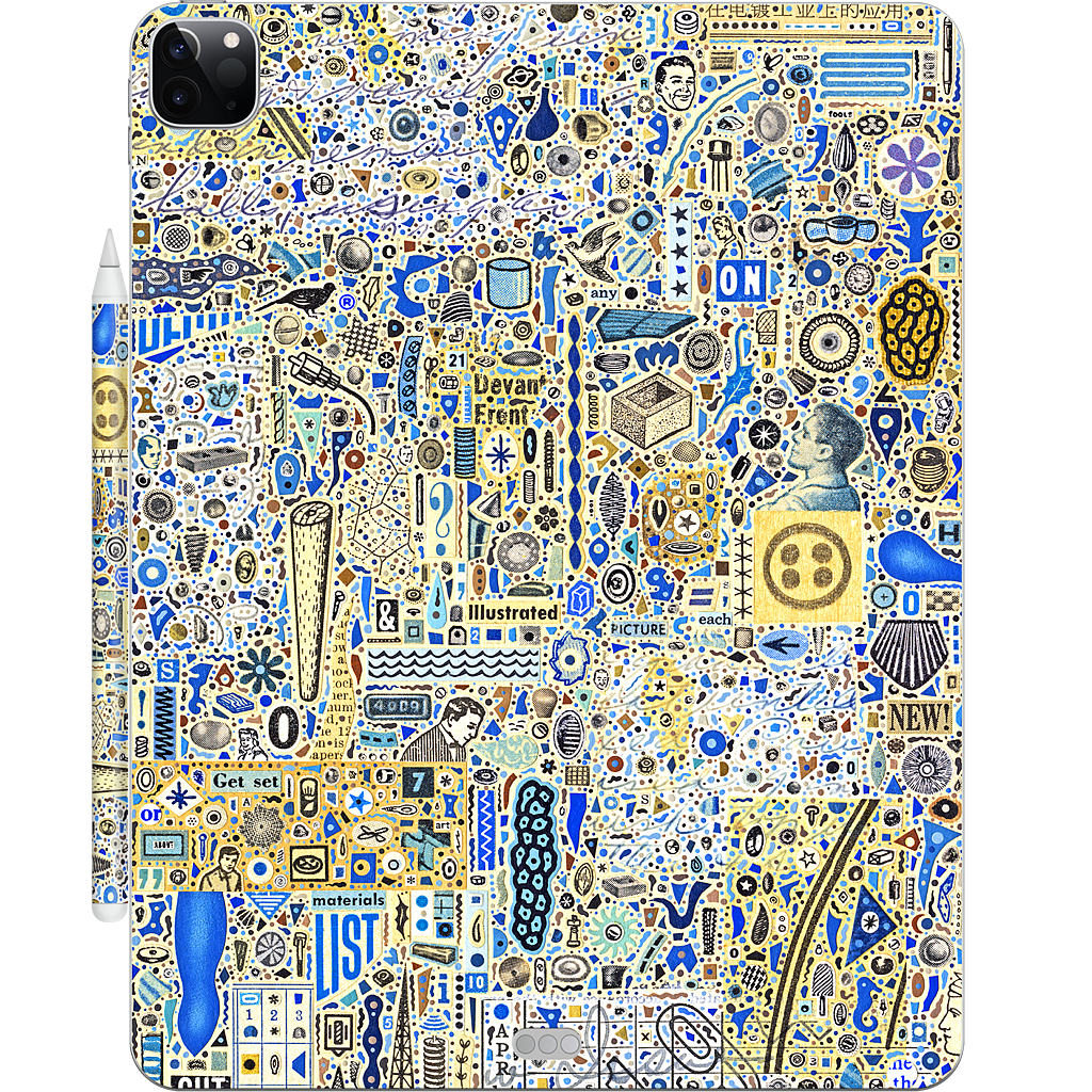 Particulates iPad Skin