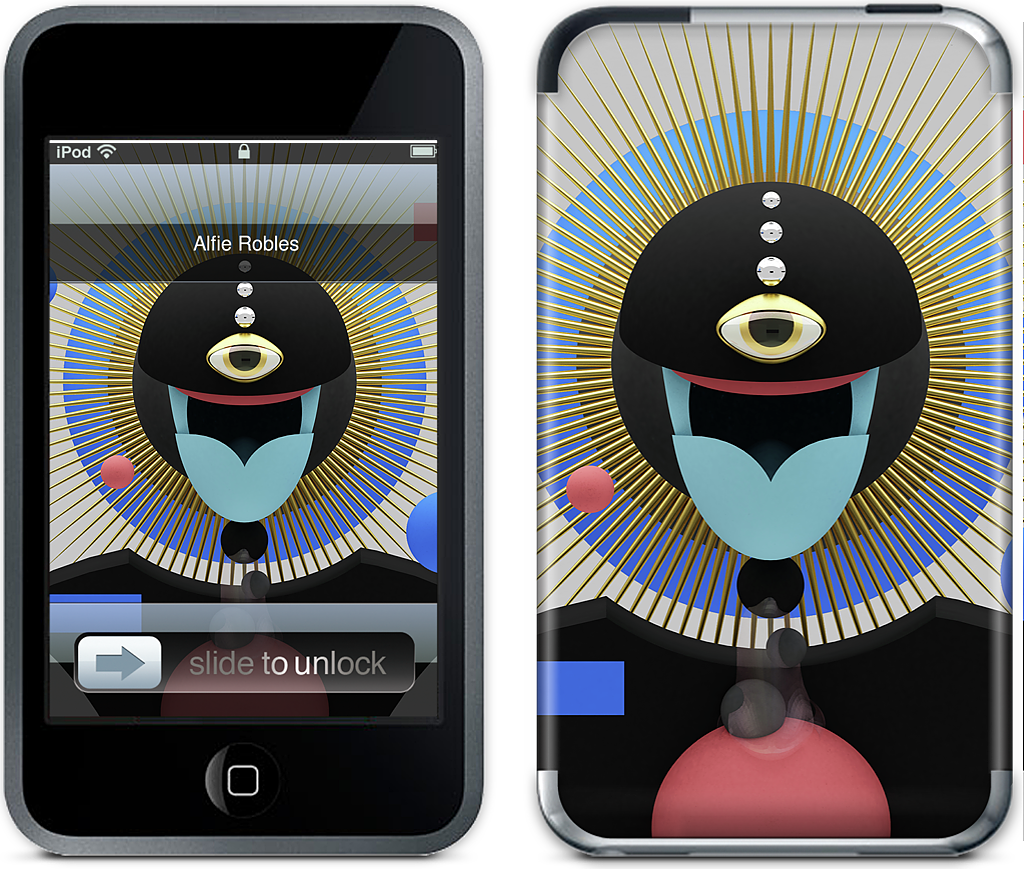 Portrait 016: The Guardian iPod Skin