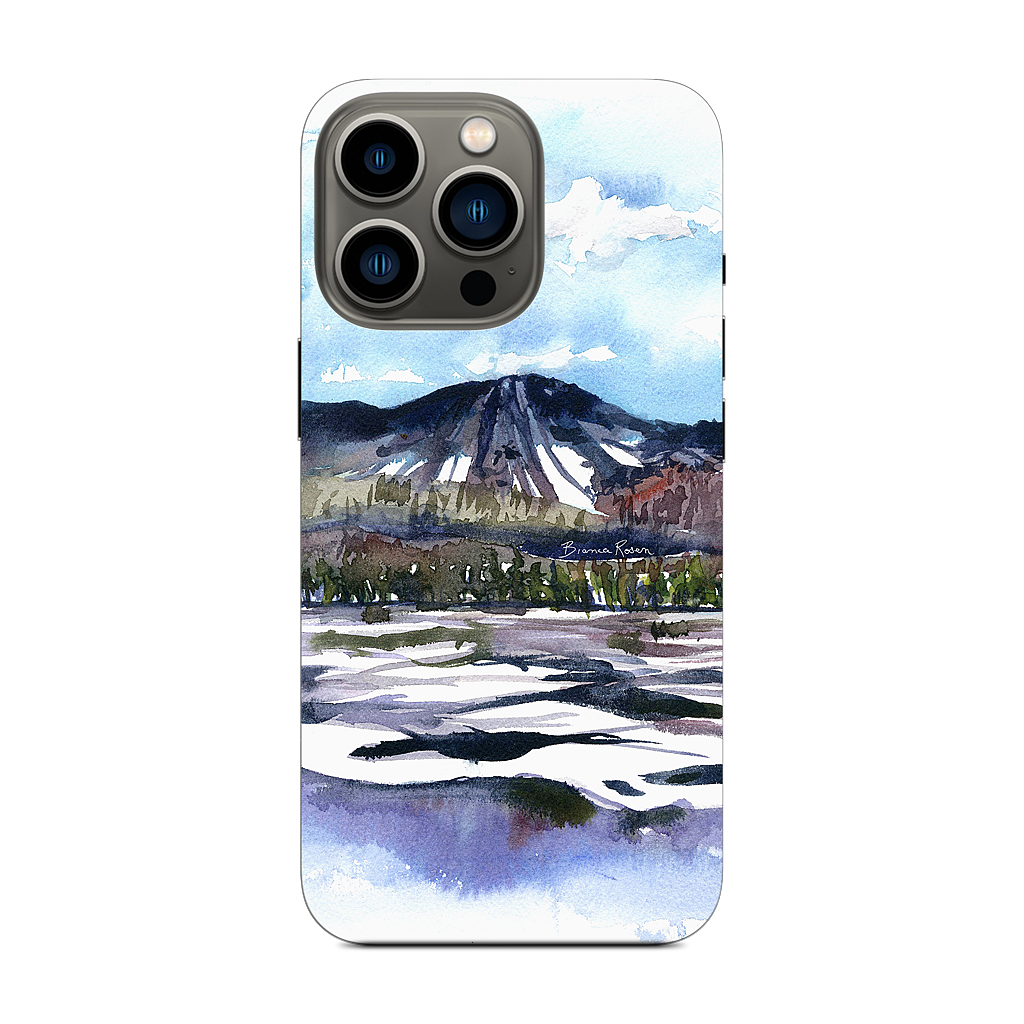 Ski Mountain iPhone Skin