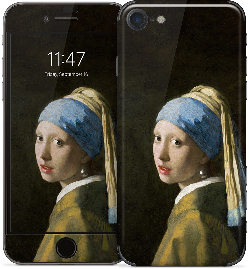 Girl with a Pearl Earring iPhone Skin