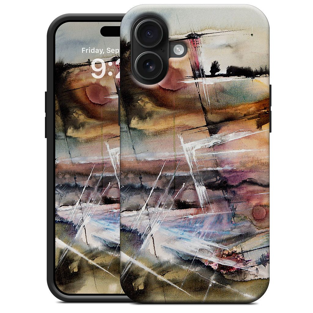 Driving at Dusk iPhone Case