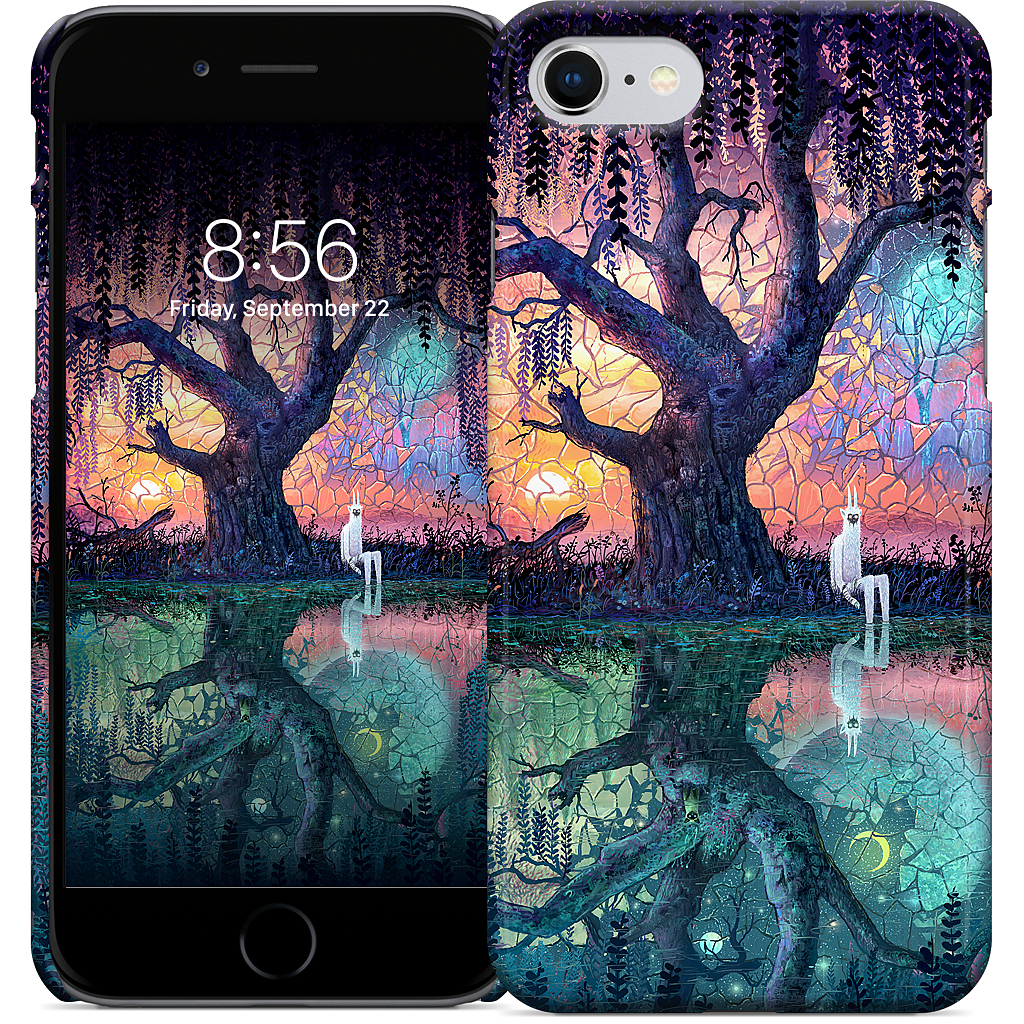 On the Banks of Broken Worlds iPhone Case