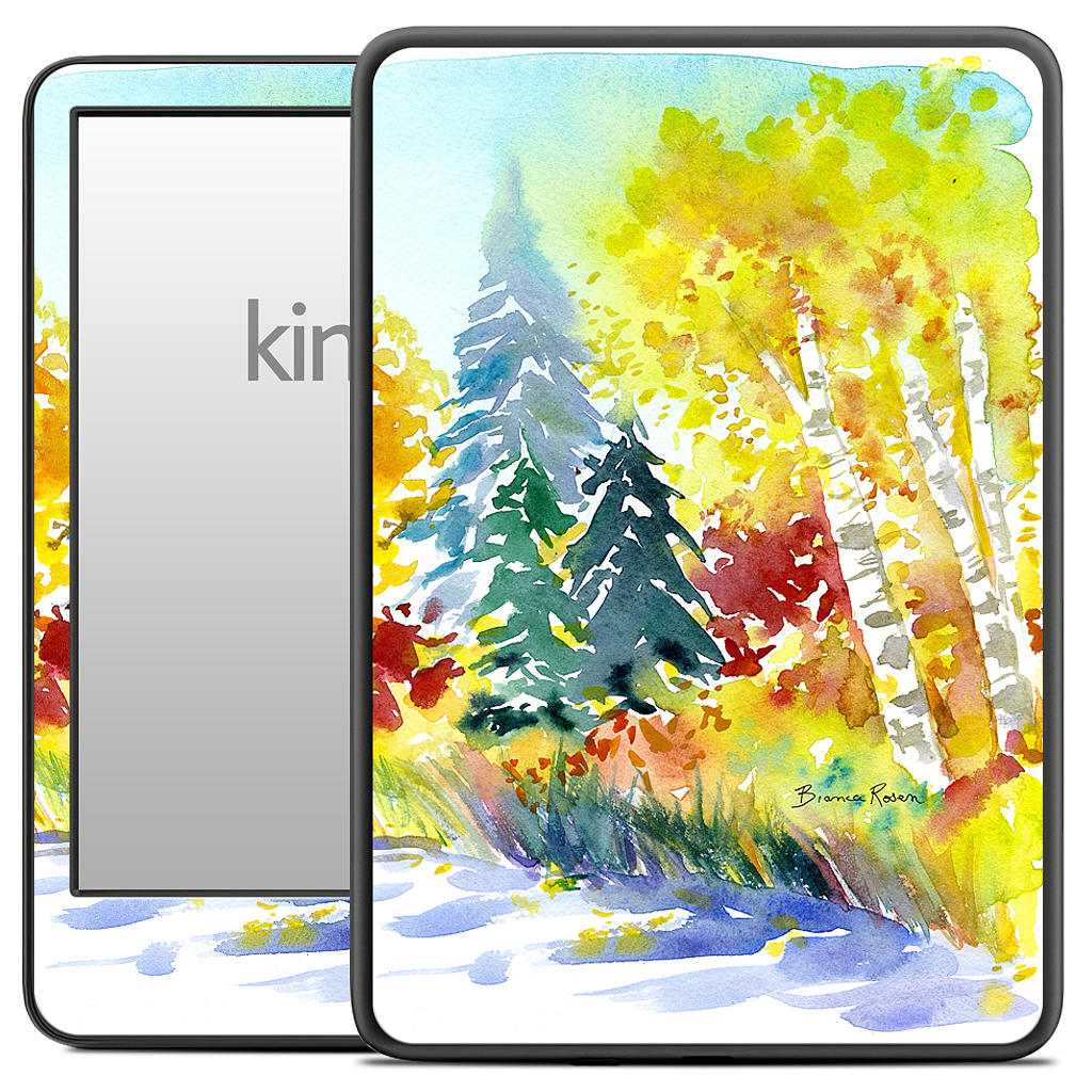 Fall Trees Kindle Skin