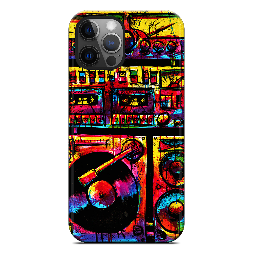 Stereo Stack 1 iPhone Case