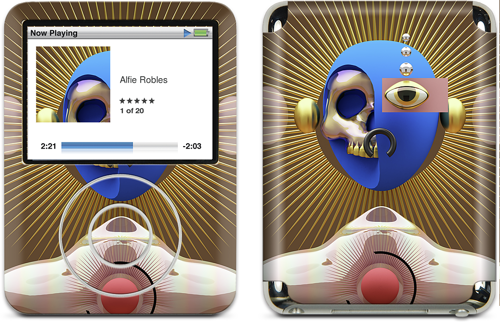 Portrait 022: A New Opportunity iPod Skin