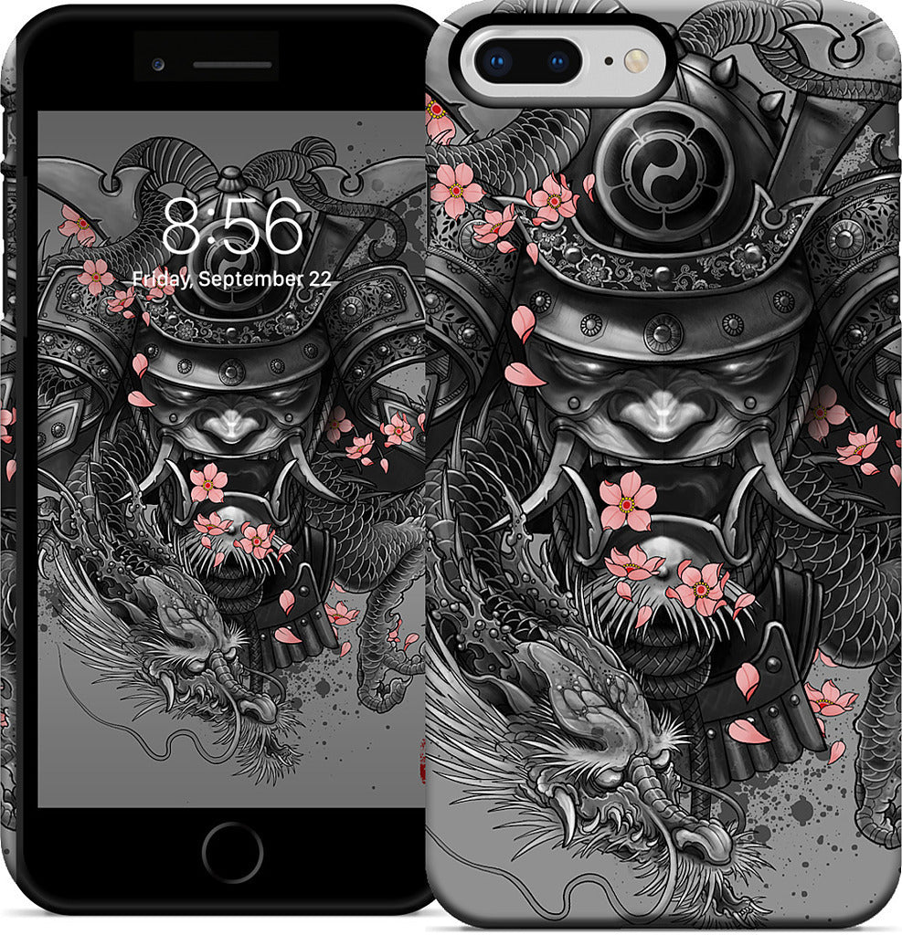 Samurai Dragon iPhone Case