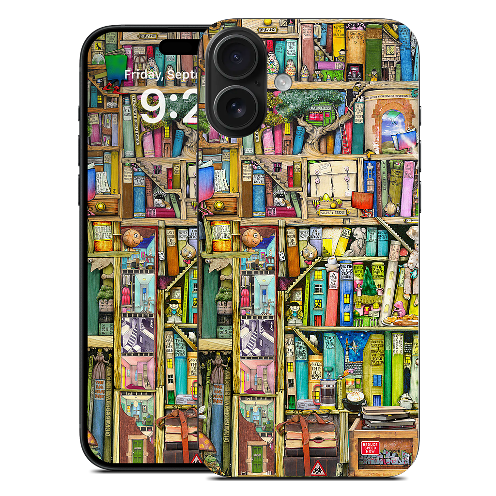 Bookshelf 2c iPhone Skin