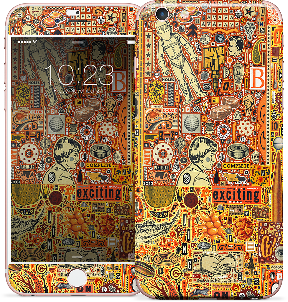 The Golding Time Master iPhone Skin