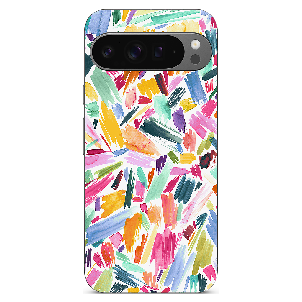 Colorful Abstract Strokes Google Phone