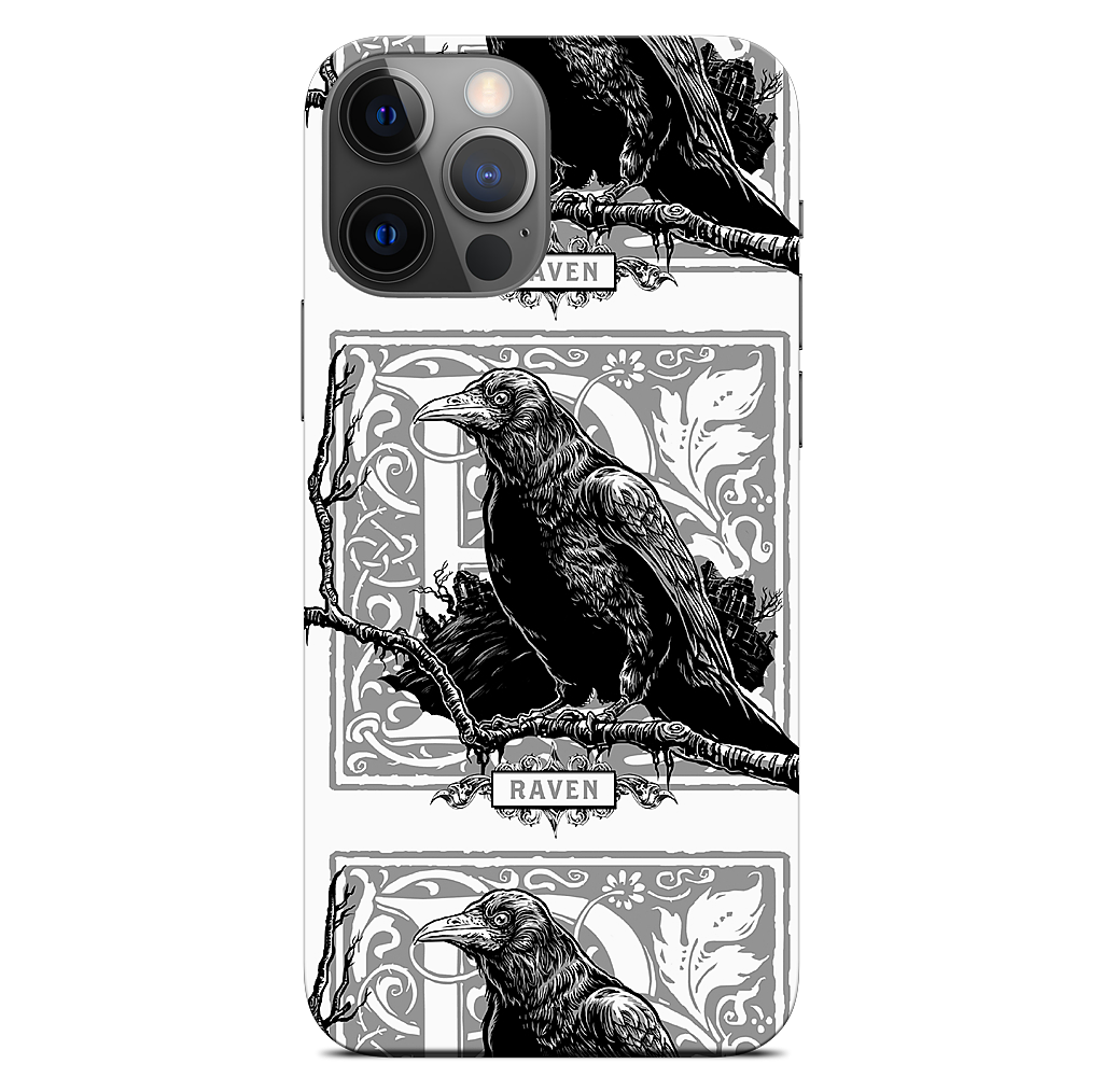 R Is For Raven iPhone Skin