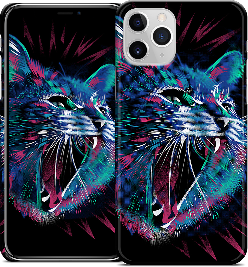 WILD CAT iPhone Case