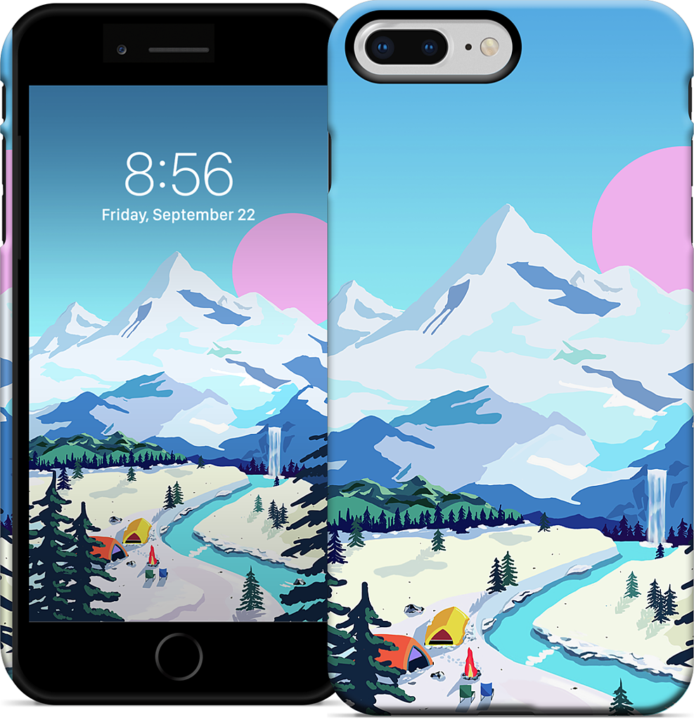 Mountains iPhone Case