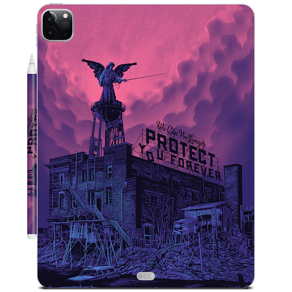 We Can No Longer Protect You iPad Skin