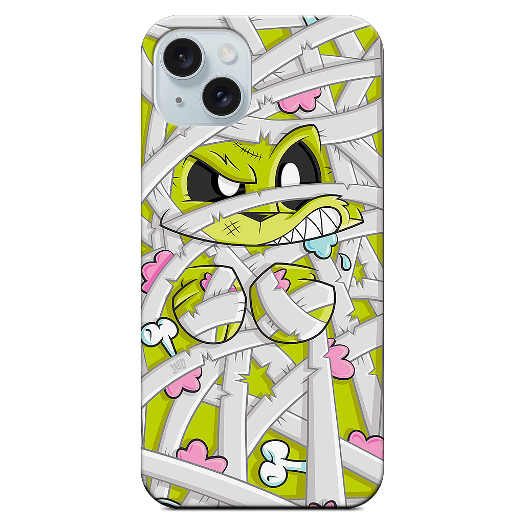 Mummy Bunny iPhone Case