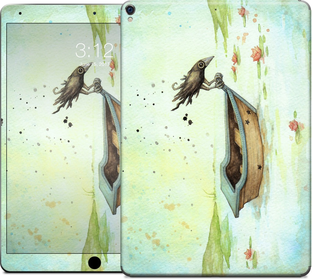 On A Boat iPad Skin