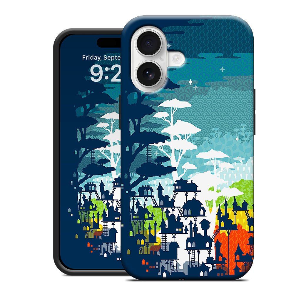 Rainforest City iPhone Case