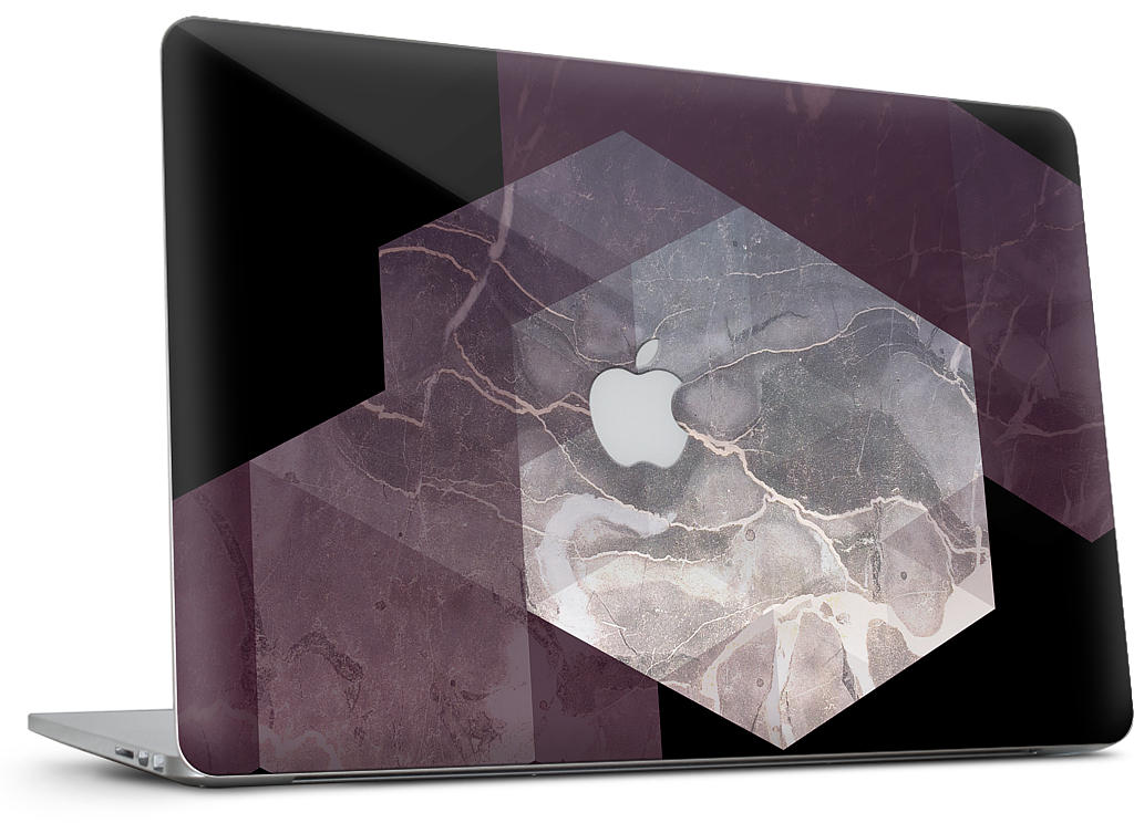 Marble Geometry MacBook Skin