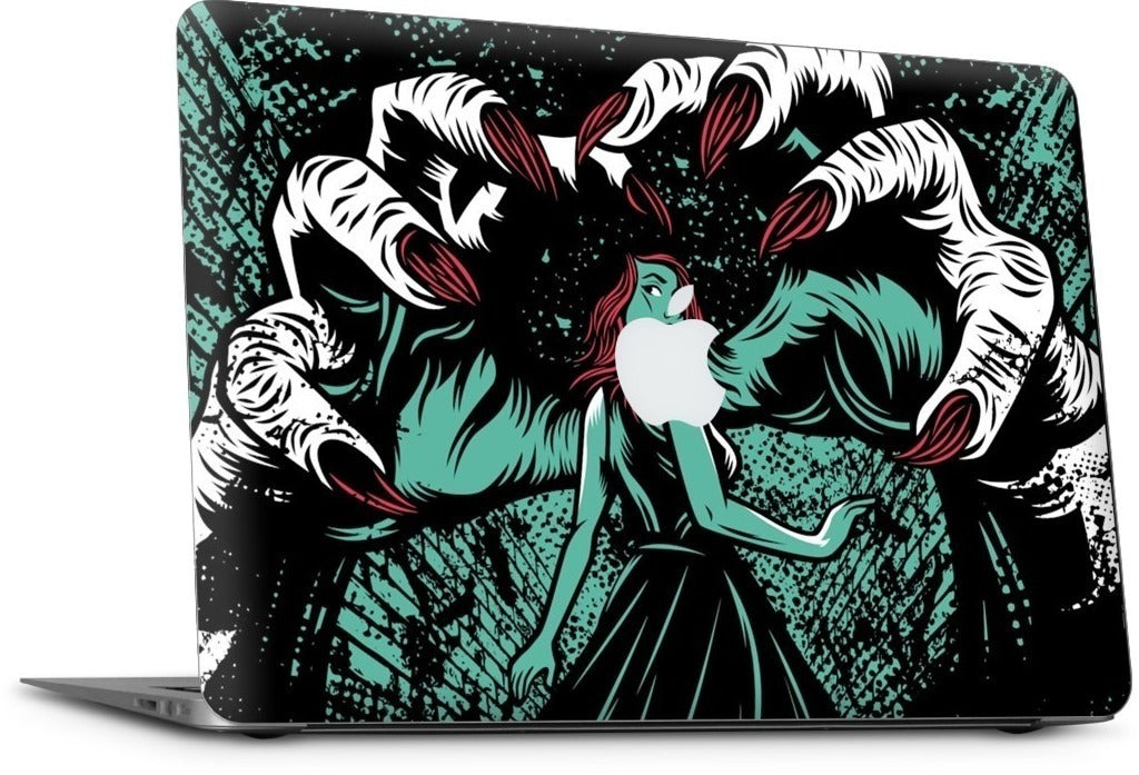 Molly vs The Zombie MacBook Skin