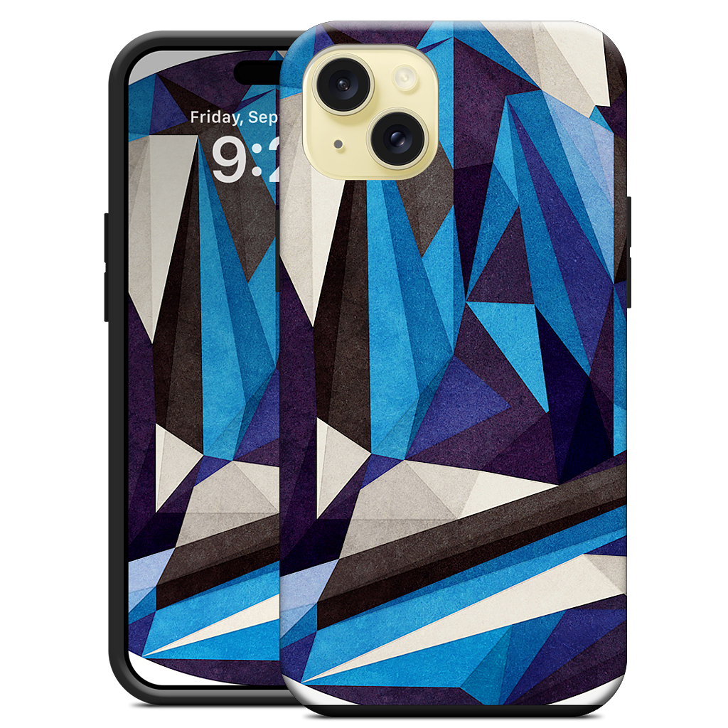 Blue Something iPhone Case