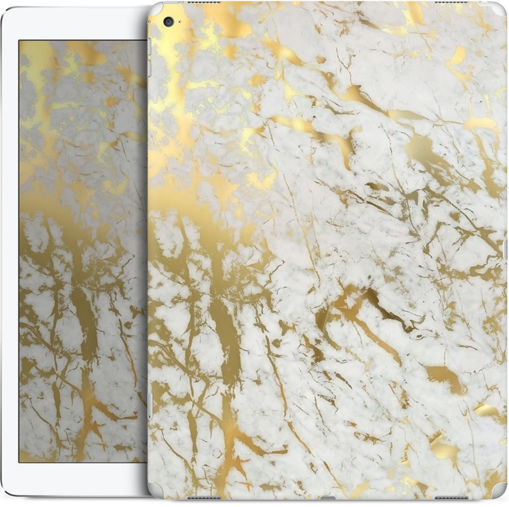 Gold Marble iPad Skin