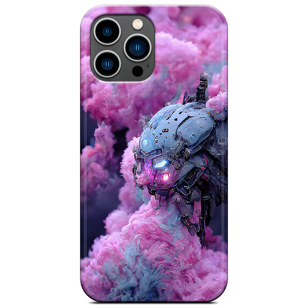 Cotton Candy Mechs iPhone Case