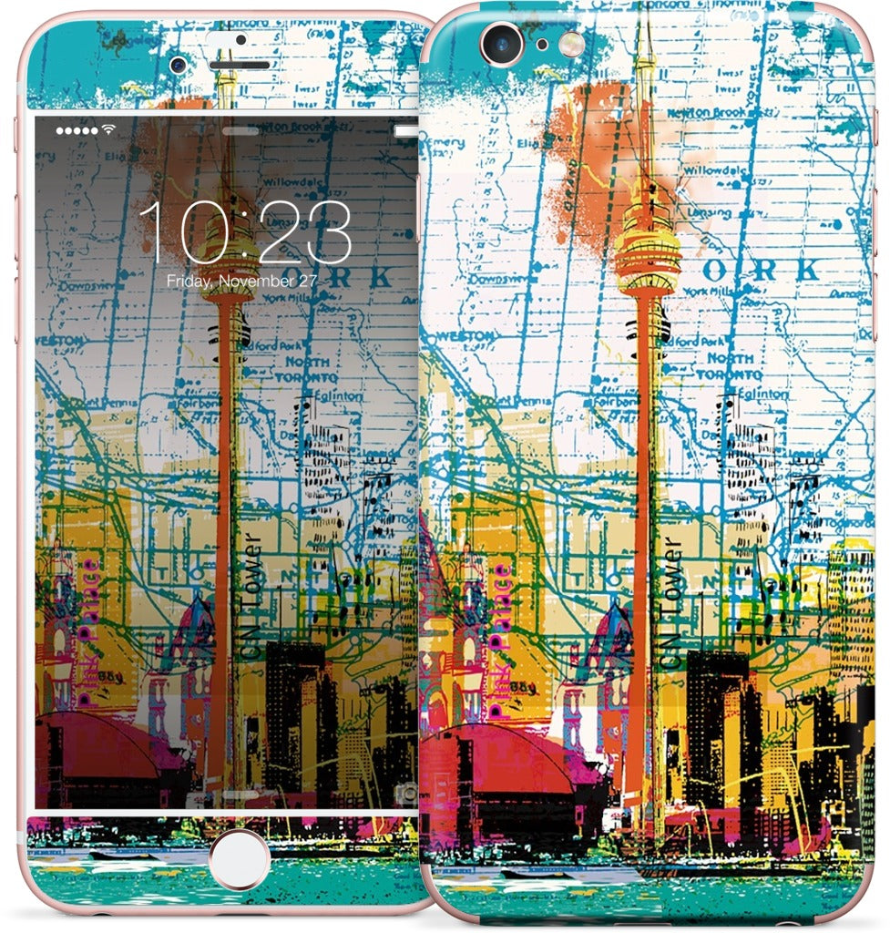 Toronto Skyline iPhone Skin
