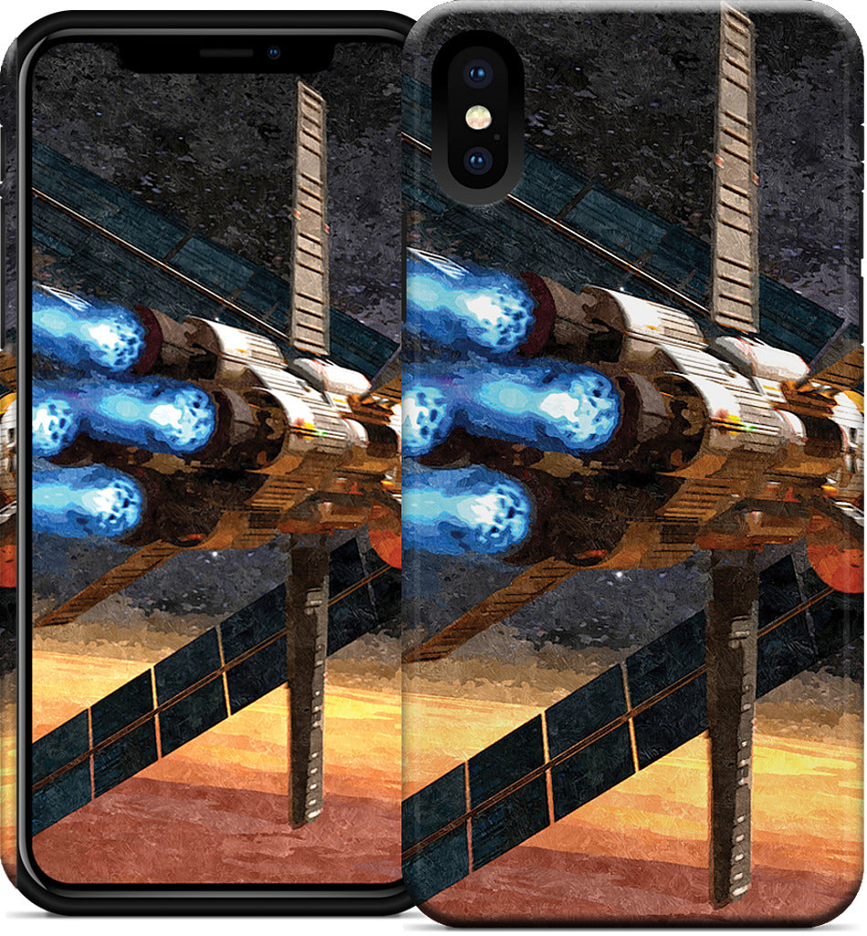 Mars Orbit iPhone Case