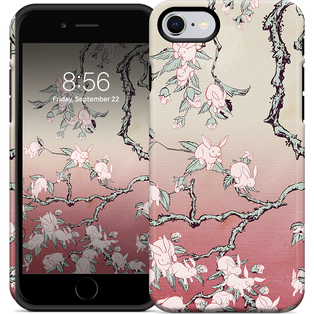 Bunny Blossom iPhone Case