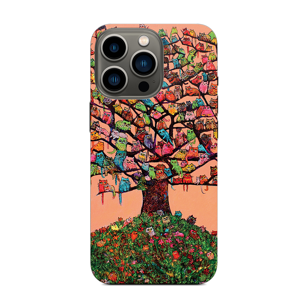 "Meau Tree" iPhone Skin