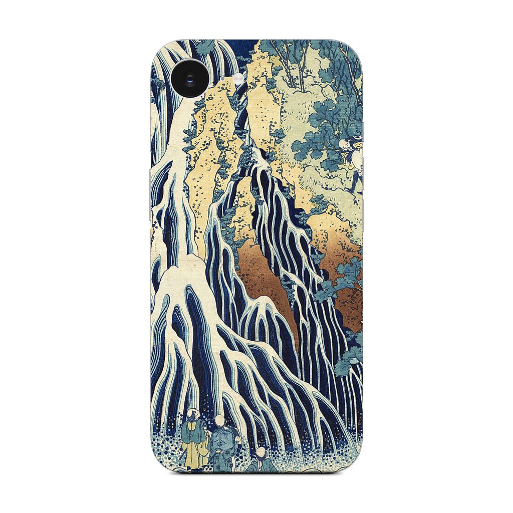 The Kirifuri Waterfall at Mt. Kurokami iPhone Skin